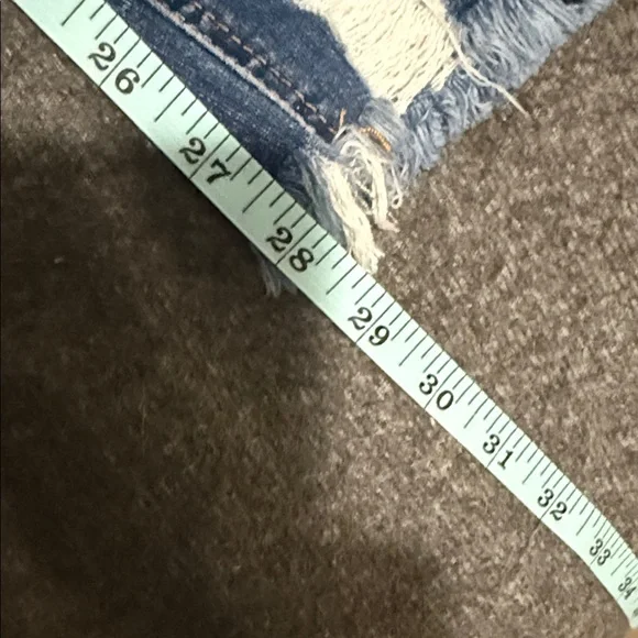 Resfeber Los Angeles Collection Boyfriend Jeans Sz 6 | Distressed Frayed Hem NWT - Picture 12 of 13